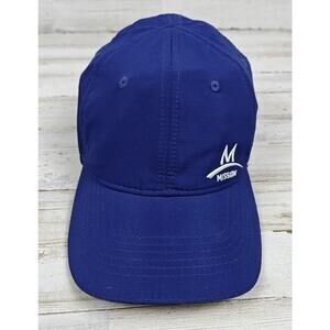 MISSION Enduracool Lightweight Run/Golf/Beach/Vacation/Baseball Cap Blue OSFA